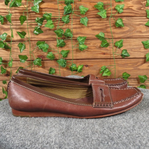 Cole Haan Brown Leather Loafers - Picture 3 of 6